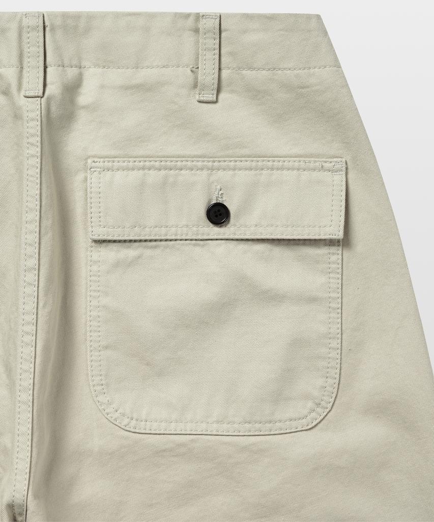 MANNERGRAM 1950 Classic Roadside Fatigue Pants Light Beige