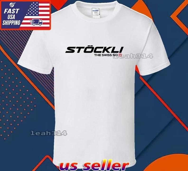 New Shirt Stockli The Swiss Ski Logo T-Shirt Funny American Unisex Size S-5XL S