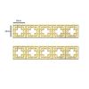 10pcs Building Border Acrylic Mirror Sticker Wall Art Home Removable DIY Decoration Irregular Mirror Wall Stickers Home Decor