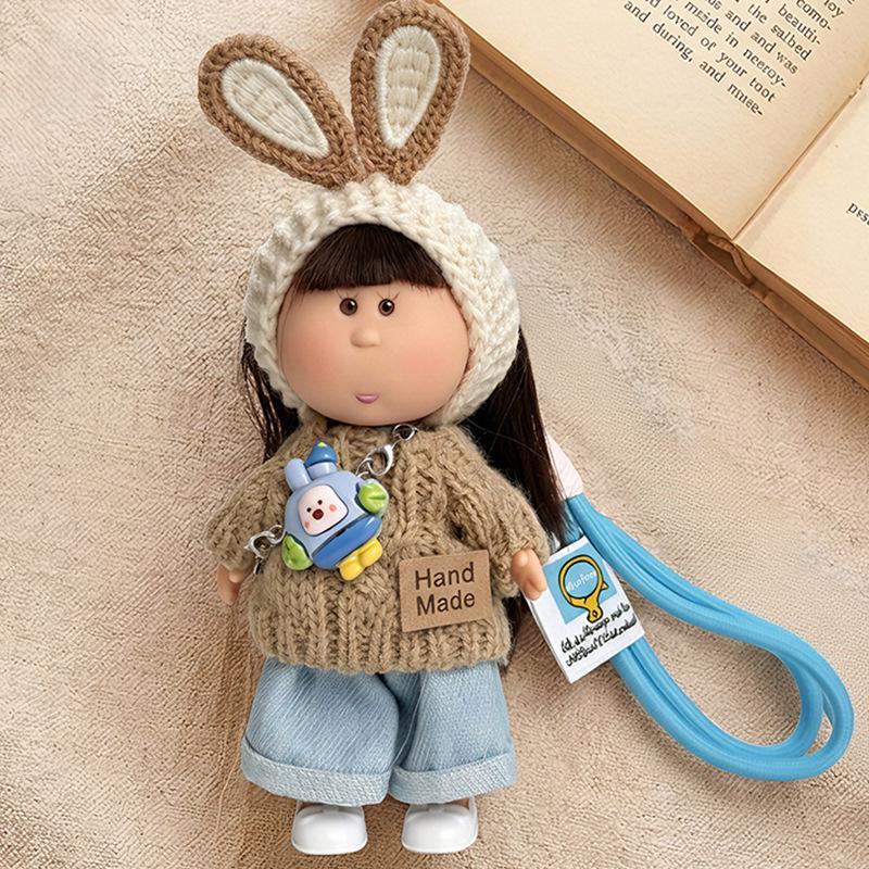 14cm Cute Potato Doll Pendant - Wedding & Playful Girl Toy Figure