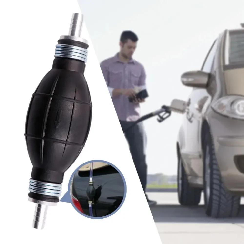 6/8/10/12MM Ręczna Pompka Syfonowa Gumowa Aluminiowa Ręczna Pompka Paliwa Przenoszenie Cieczy Przenośne Narzędzia do Przelewania Benzyny i Diesla