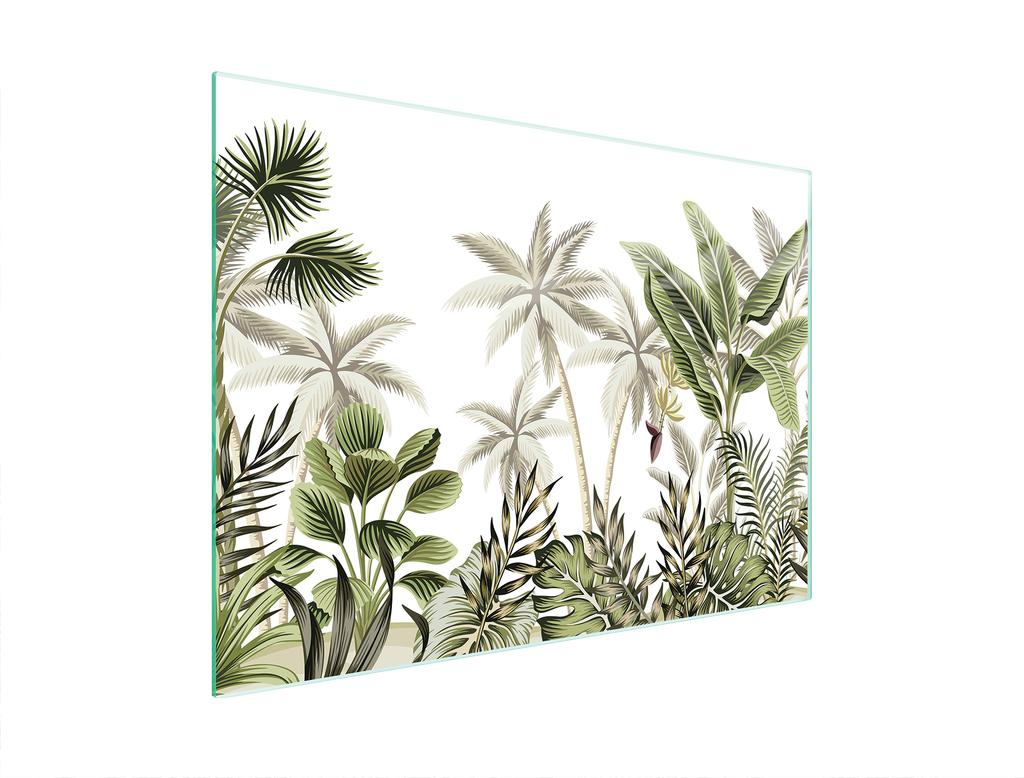 SZKLANA DESKA DO KROJENIA 40x30 LIŚCIE