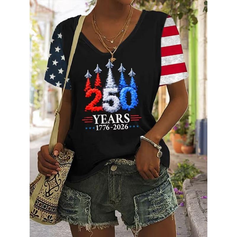 

Fashionable Women s V-neck Casual Short Sleeved T-shirt,Rretro Sports Style Casual Sportswear 2XL