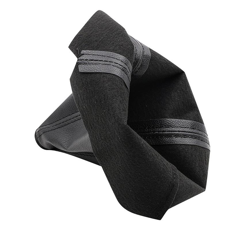 Car Manual Gear Shift Lever Dust Cover PU Leather Gear Position Dustproof Cover Automobile Interior Decoration Accessories