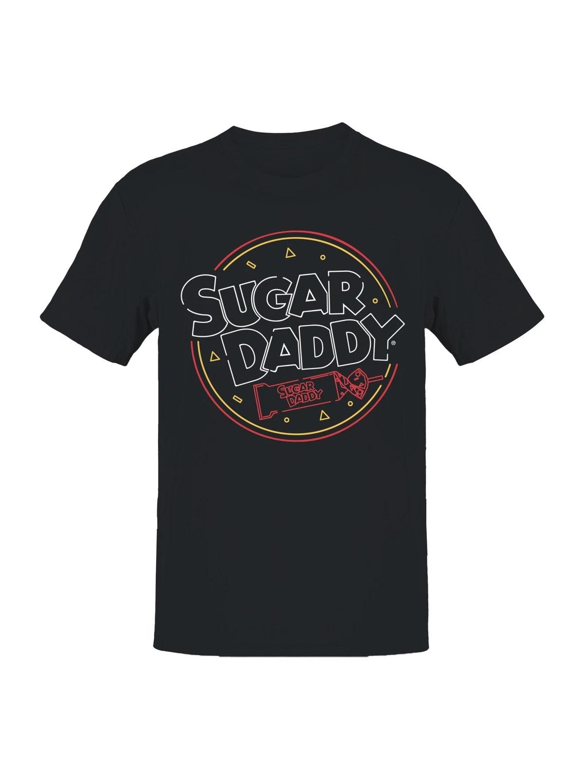 Officially Licensed Sugar Babies Retro Sugar Daddy Logo Men s T-shirt L