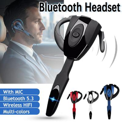 Zakelijke Bluetooth-headset met microfoon Oplaadbare lange standby-rijauto Hoge gevoeligheid handsfree draadloze hoofdtelefoon