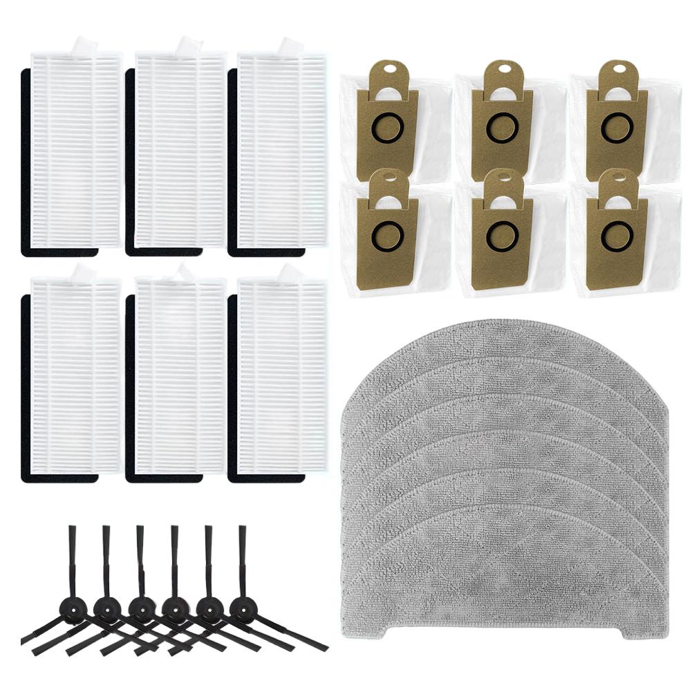 For IMOU RV1 Pro Max Vacuum Parts Side Brush Filter Mop Cloth Dust Bag Replacement Accessories Cleaning Kit Home Appliance