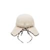 Daks Brown Line Color Mixed Cotton Bonnet Hat Dbhe4e149w1