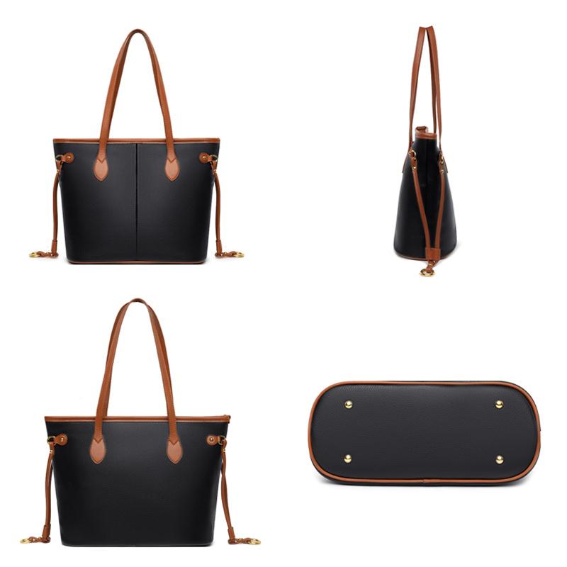 Authentic Leather Women's Crossbody Bags High Quality Simple Tote Bag High Capacity Commuter Bag