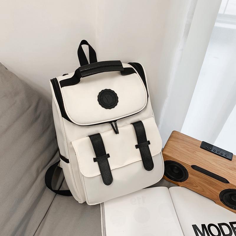 

Трендовый бренд рюкзак большой вместимости 2025 новая мода пара компьютерный рюкзак женский ученический рюкзак для старшеклассниц One size