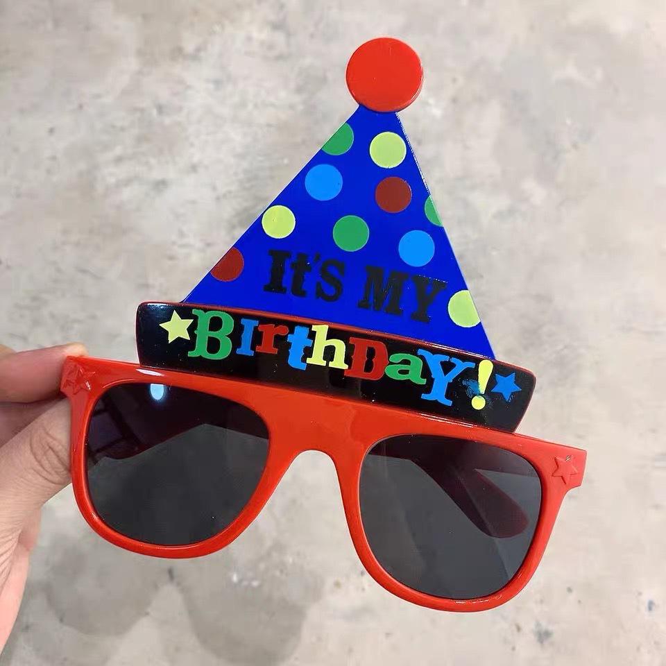Cute Cartoon Disco Glasses - Bouncing Silly Sunglasses for Party & Birthday Photo Props.