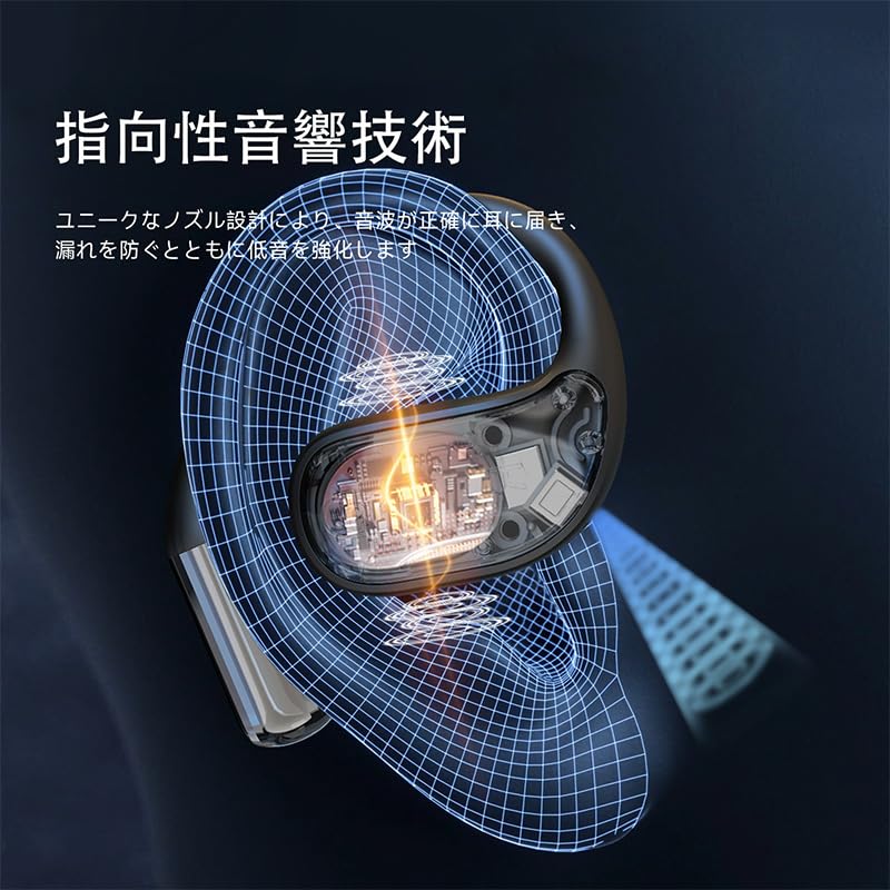 SuperEQ T44 Wireless Headphones Bluetooth 40mm Up To 40 Hours of IPX4 Touch and Fast Charging 5.3, Drivers, Playtime, 4-Mic ENC, Waterproof,