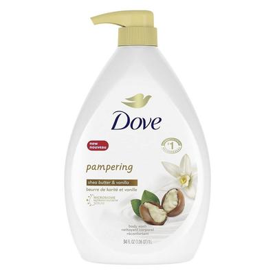 Dove Coccola Burro di Karité e Vaniglia Bagnoschiuma, 1 unità, 1L