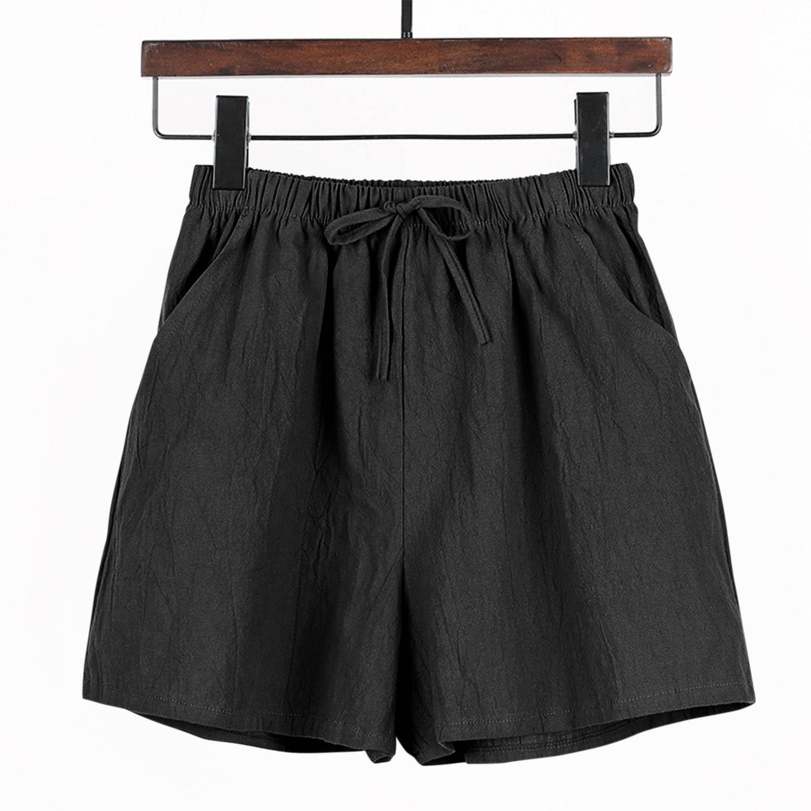 Повседневные шорты с высокой талией — фото 16