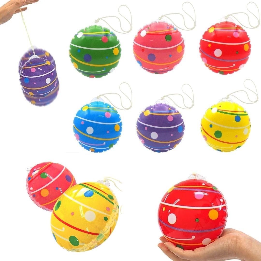 Colorful Air Set Perfect for and Summer Assorted No Water Includes Rubber Band and Enjoy playing with Yo-Yo (Water Yo-Yo Style) - Festivals, Events,