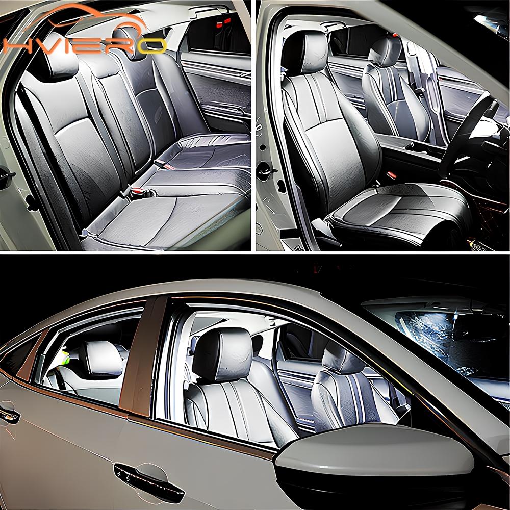 2pcs T10 Led Signal Lamp Car Bulb W5W 194 168 Trunk Reading Interior Lamps Clearance Backup Reverse Light License Plate White