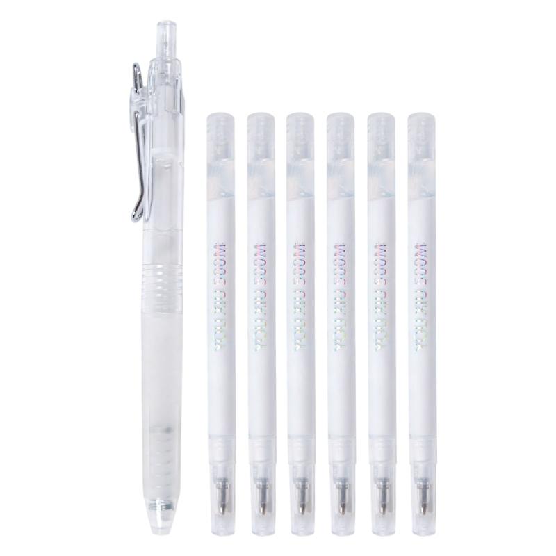 

Multiple Color Heat Erasable Sewing Pen For Precise Pattern Marking On Various Fabrics белый