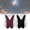 Halloween Men Literary Medieval Vampire Jacket Dress Stage Cosplay Retro Clothes