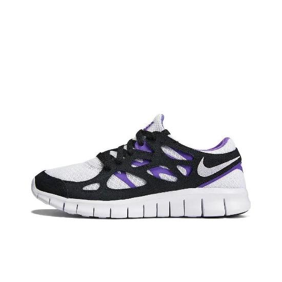 Nike Free Run 2.0 Black Purple Men's 537732-103