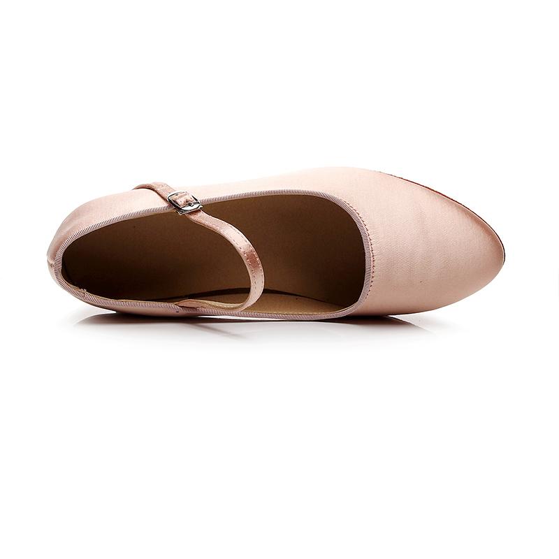 Modern Dance Shoes Women Waltz Dancing Shoes Heeled 5CM Latin Ballroom Shoes
