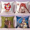 Game Movie C-Celeste Cushion Cover Soft Short Plush Double-Sided Printing Home Decor Machine Washable Pillow Case Gift