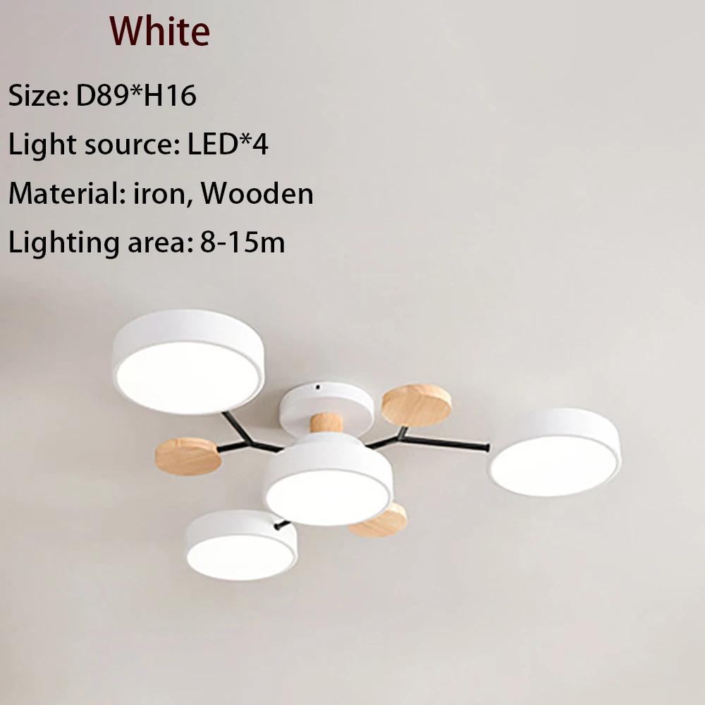 Modern LED Chandelier Macaron Ceiling Lamp For Bedroom Children's Room Living Dining Room Interior Decor Lighting Fixture Luster