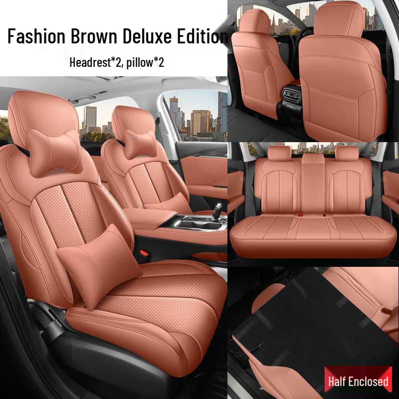 Premium Full Coverage Seat Covers for 2026 5th Gen Geely Emgrand, All-Season Car Seat Cushions