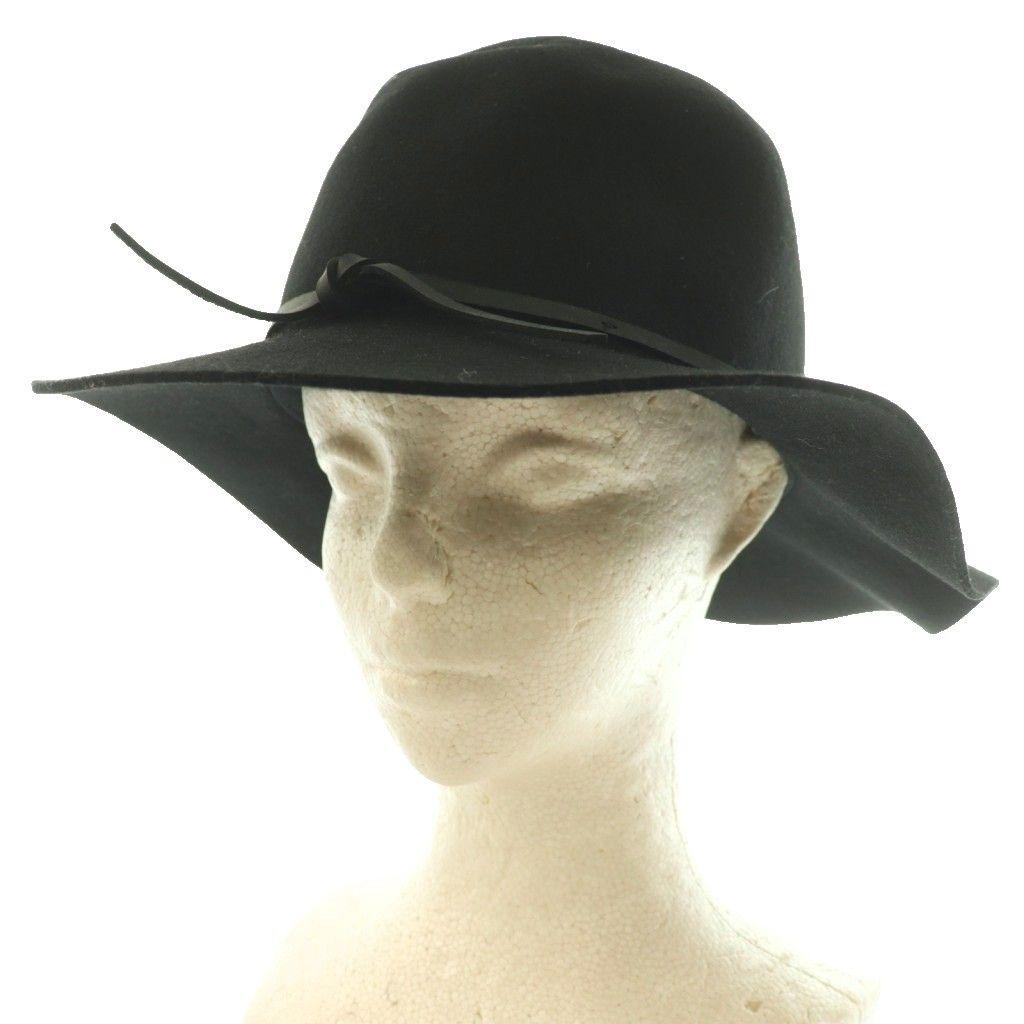 Used Brixton Brixton Wesley Fedora Wesley Fedora Folded Hat XS Black /SS OS