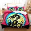 Comforter Lucky Star Konata Bedding Set Single Twin Full Queen King Size Bed Set Adult Kid Bedroom Duvet Sets 3D Anime Bed