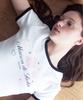 ROLAROLA Rorabbit Friends Ringer T-Shirt White