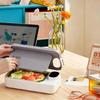 900ml Capacity Food Warmer Rechargeable Electric Heated Lunch Box USB Heated Lunch Box  Outdoors