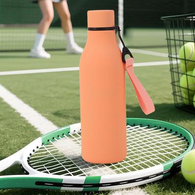 Caneca Garrafa de Água Térmica 550ml Portátil à Prova de Vazamento Metal Reutilizável Térmica para Esportes Ideal