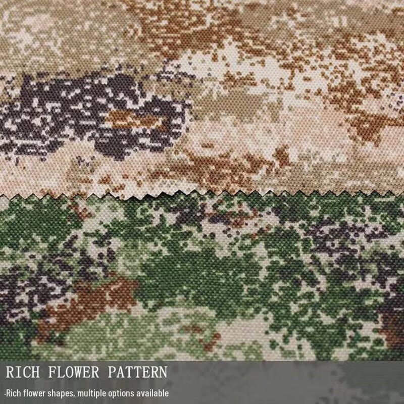 Huateng Multi-functional Waterproof Camouflage Canvas Tarpaulin