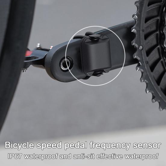 Kadence Rychlost Duální Senzor Cyklistické Příslušenství Duální Režim Funkce IP67 Vodotěsný Cyklocomputer Tachometr Senzor