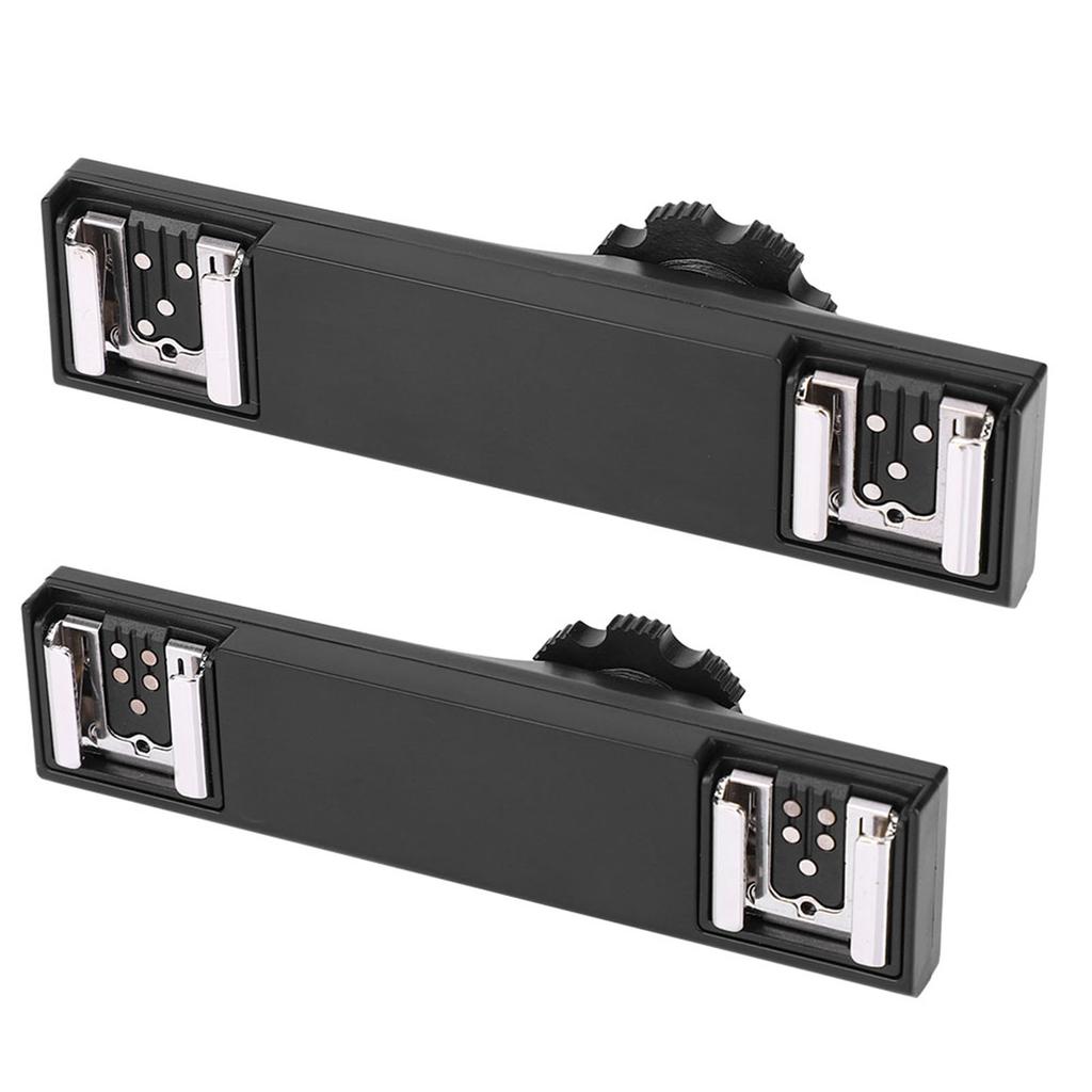 SLR Camera Hot Shoe Splitter Quality  Dual Hot Shoe Splitter for SLR Camera Camcorder