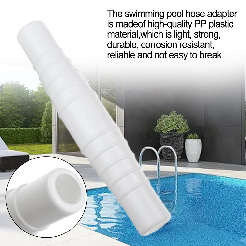 Filter Connector Coupling Easy Installation For 1-1/4 Inch Hose Connector White 1-1/2 Inch Connector Convenient