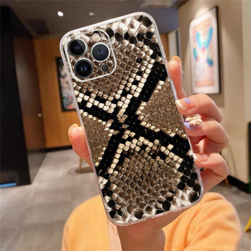 Phone Case For Iphone 17 Air 17 Pro Max 16 15 14 13 Pro Max 15 16 Pro 15Plus Snake