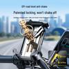 Shockproof Stabilizing Phone Holder for Electric Scooters, Motorcycles, and Bike Deliveries