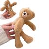 Bear Plush Hair Clip For Women With Cute Animal Design For Spring