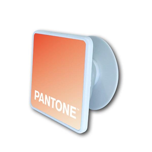 

Pantone cell phone square finger talk, orange white, 1 piece