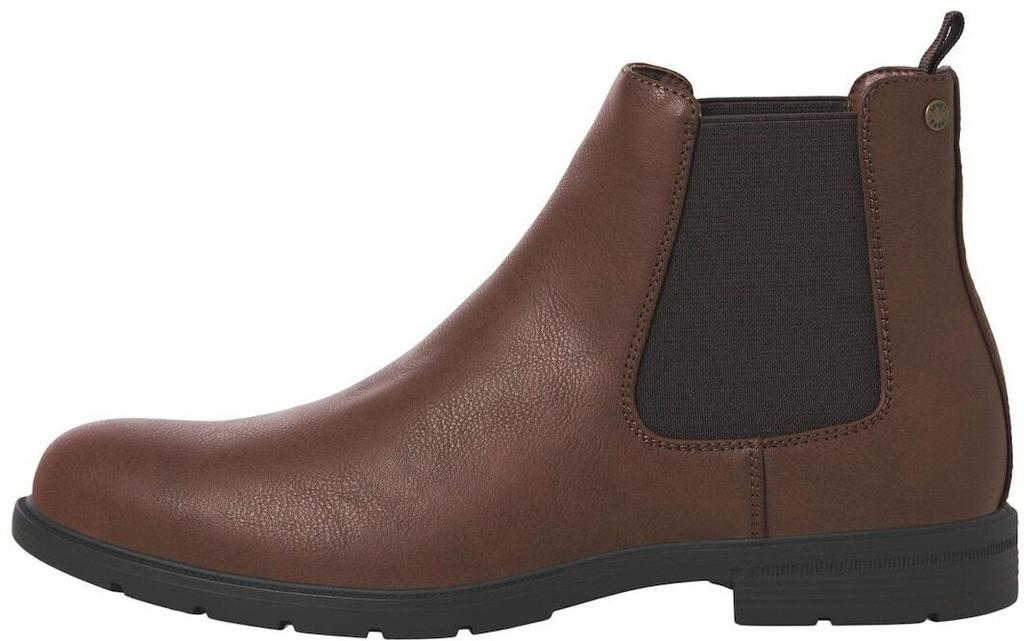 Коричневые ботинки Jack & Jones черного цвета