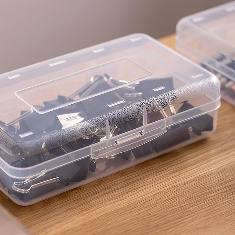 Transparent Pencil Case Minimalist Style Pencil Box Student Sketching Supplies Plastic Pen Case School Stationery