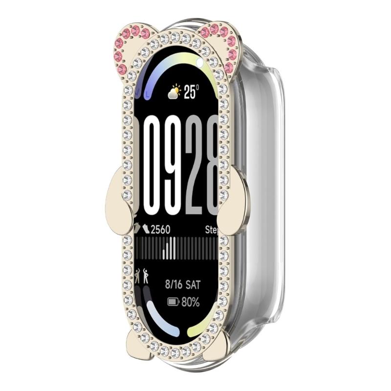 Metal Watch Protector Cover Case for Band 10 Protector Bumper Frame Cover Shell Smartwatch Scratchproof Housing
