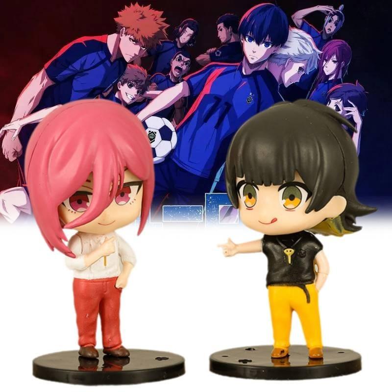 Detailed 8.5cm Blue Prison Anime Figurines High-quality Pvc Collectible Toys