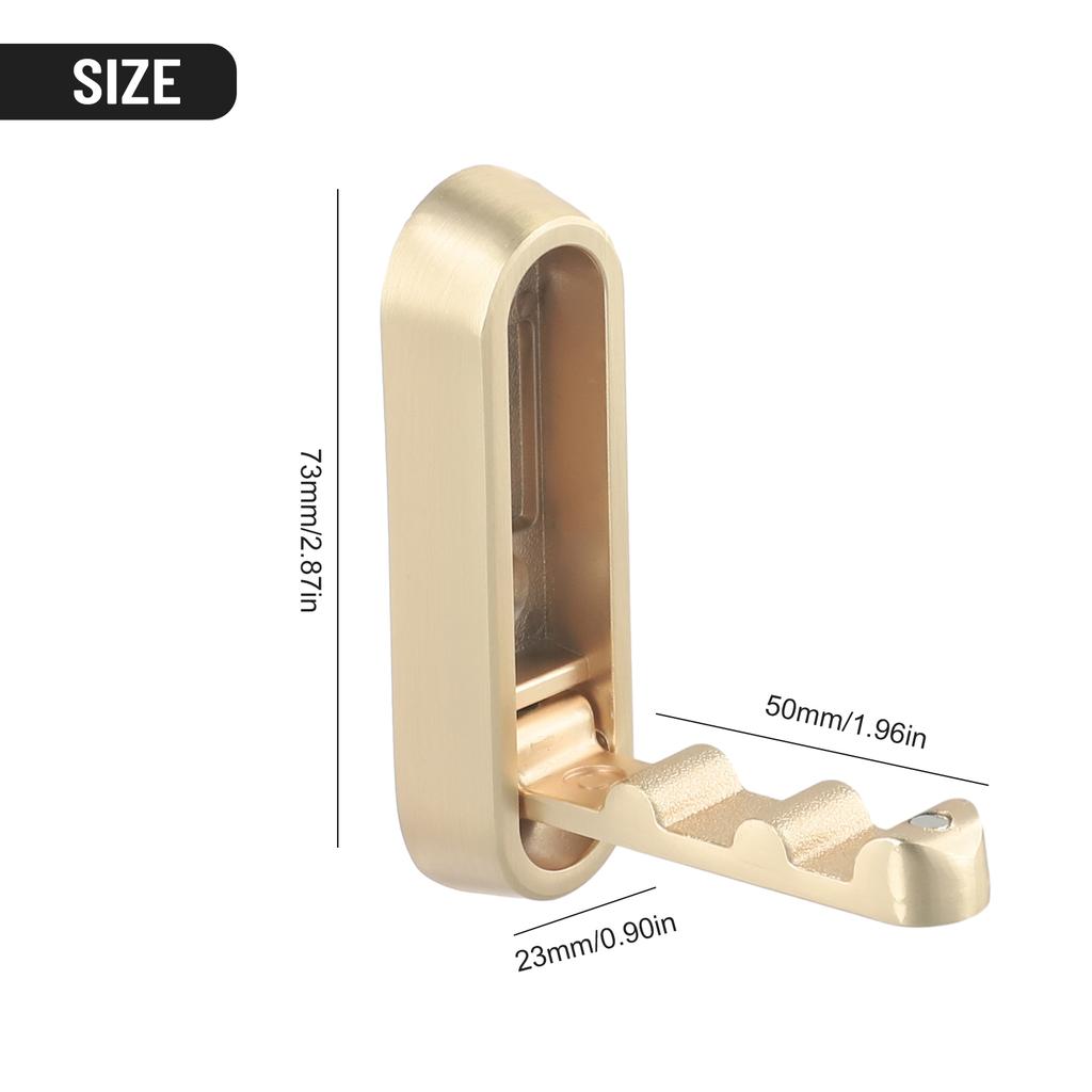 Neuer Kleiderhaken Wandhaken Handtuchhalter Unsichtbar Skandinavisch Wandmontiert Aluminiumlegierung Umhang Eingangsbereich Kleiderschrank