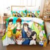 New Barakamon Bedding Set Single Twin Full Queen King Size Bed Set Adult Kid Bedroom Duvetcover Sets 3D Anime Bed Sheet Se
