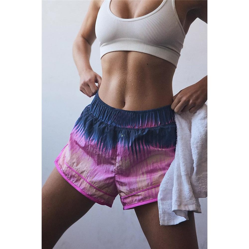 Women's Summer Floral Print Casual Sports Shorts