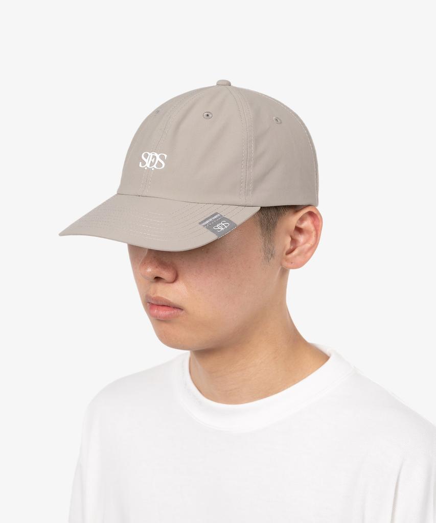 Saundeuobeuseonlaijeu Polyester Taffeta Cap Beige