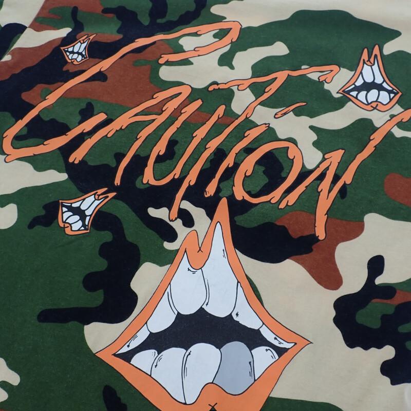 CHROME HEARTS  XL Short sleeve T-shirt camouflage cotton mens