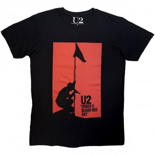 U2 Unisex Adult Blood Red Sky T-Shirt
